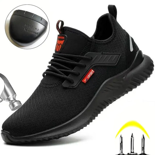 BlackStride™: Casual Black Sneaker